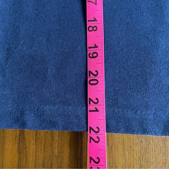 J.Crew Ruffle Sleeve Top Navy Slightly Oversized NWT Size XS - Picture 8 of 13